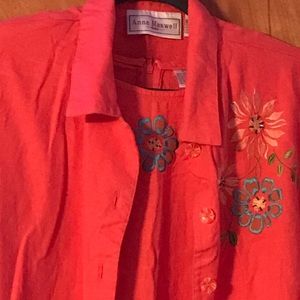 Pretty Spring Dress and jacket/shirt